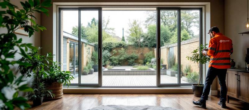 Pose de menuiseries sur mesure en aluminium et bois pour une villa à Vitrolles