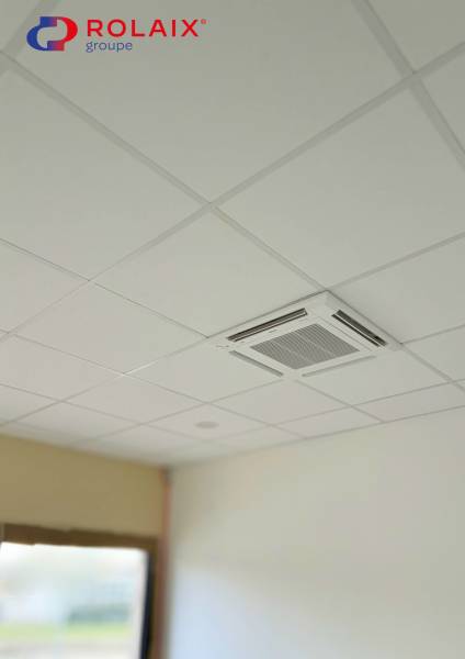 Installation d’un système VRV, ventilation et travaux de plomberie – Bâtiment du Service Technique de Mallemort