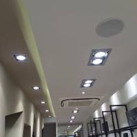 Mise en place des Spot LED dans boutique à Aix en Provence